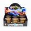 4 parts Bamboo cover grinder Box of 6