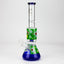 BLO | 13" Flower decal glass bong