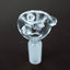 Clear thick glass bowl for 14 mm