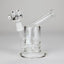 Pure Glass | 5" Magma Ring Perc - Flower and Dab