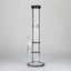 Ganjavibes | Honeycomb 18 Inches Two Disk Percolator Glass Bong By Irie Vibes Series