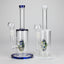 10" Glass Water Pipe with Fish Water Diffuser – Assorted Colors