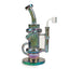 Red Eye Tek® | 9.5" Tall Metallic Terminator Finish Glitch Klein Recycler Rig