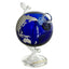 7-1/2" Globe-Shaped Glass Bong