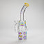 Haze | 9″ 420 Trip Glass Bong – Jade Yellow (Mini-B)
