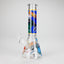 10" Comic Design Glass Beaker Bong – 14mm Bowl Joint