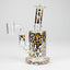 7″ 2-in-1 Leopard Print Rig with Perc – Banger & Bowl Included