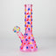 10" 3D Moon Star Design Glass Beaker Bong – Glow in the Dark