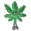 Mary Jane the Marijuana Leaf - Squeaky Dog Toy & Shelf-Sitter Plushie - 13"