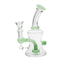Piranha | 6" Glass Hourglass Rig with Bowl Clear
