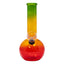 7" Rasta Colored Cylindrical Medium Glass Bong