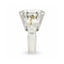 Fortune | 14mm Faceted Diamond Bowl Piece