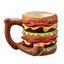Cheeseburger pipe mug from gifts by Fashioncraft®