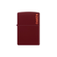 Zippo 46021ZL Classic Merlot Zippo Logo
