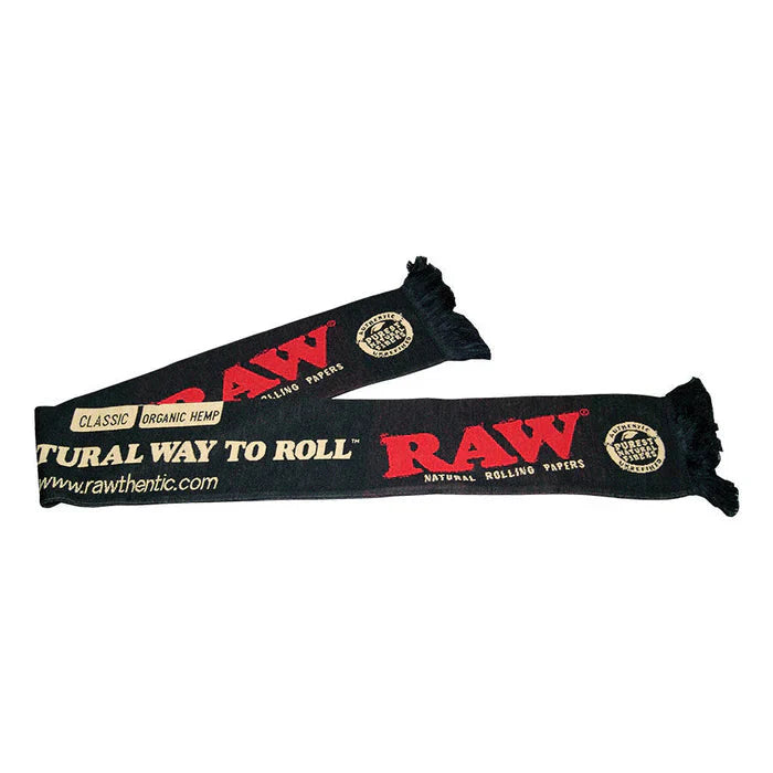 RAW | Black Scarf – 7" x 66" Main image