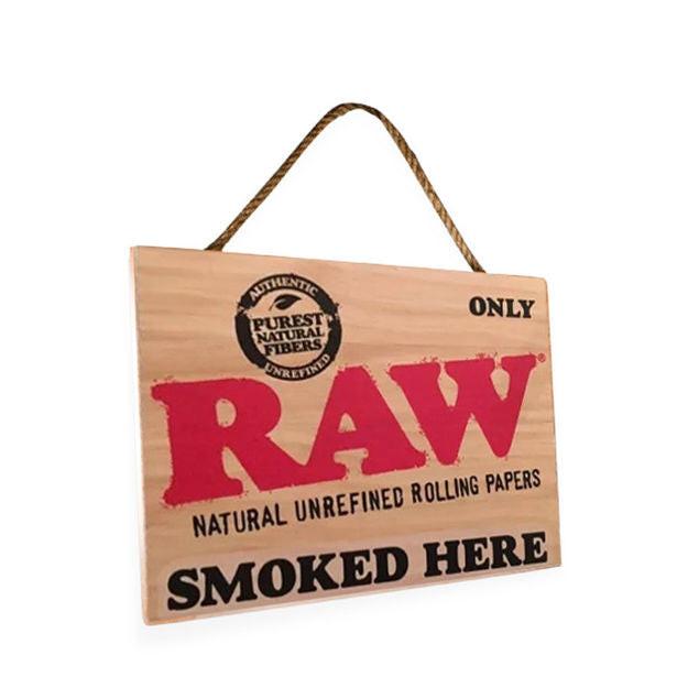 RAW | WOODEN SIGN Main image