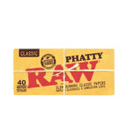 RAW | Classic Natural Unrefined Hemp Rolling Papers – Phatty King Size