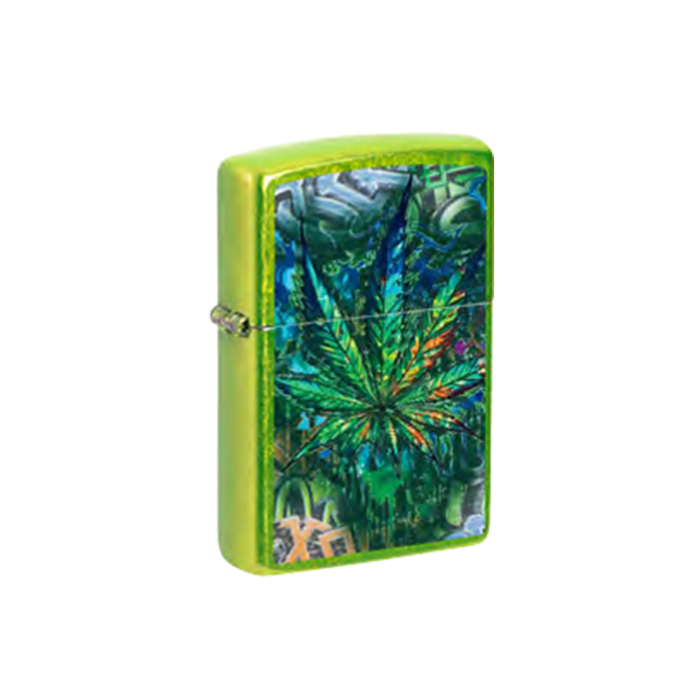 Zippo 46846 Cannabis Street Art Graffiti Weed Leaf Main image