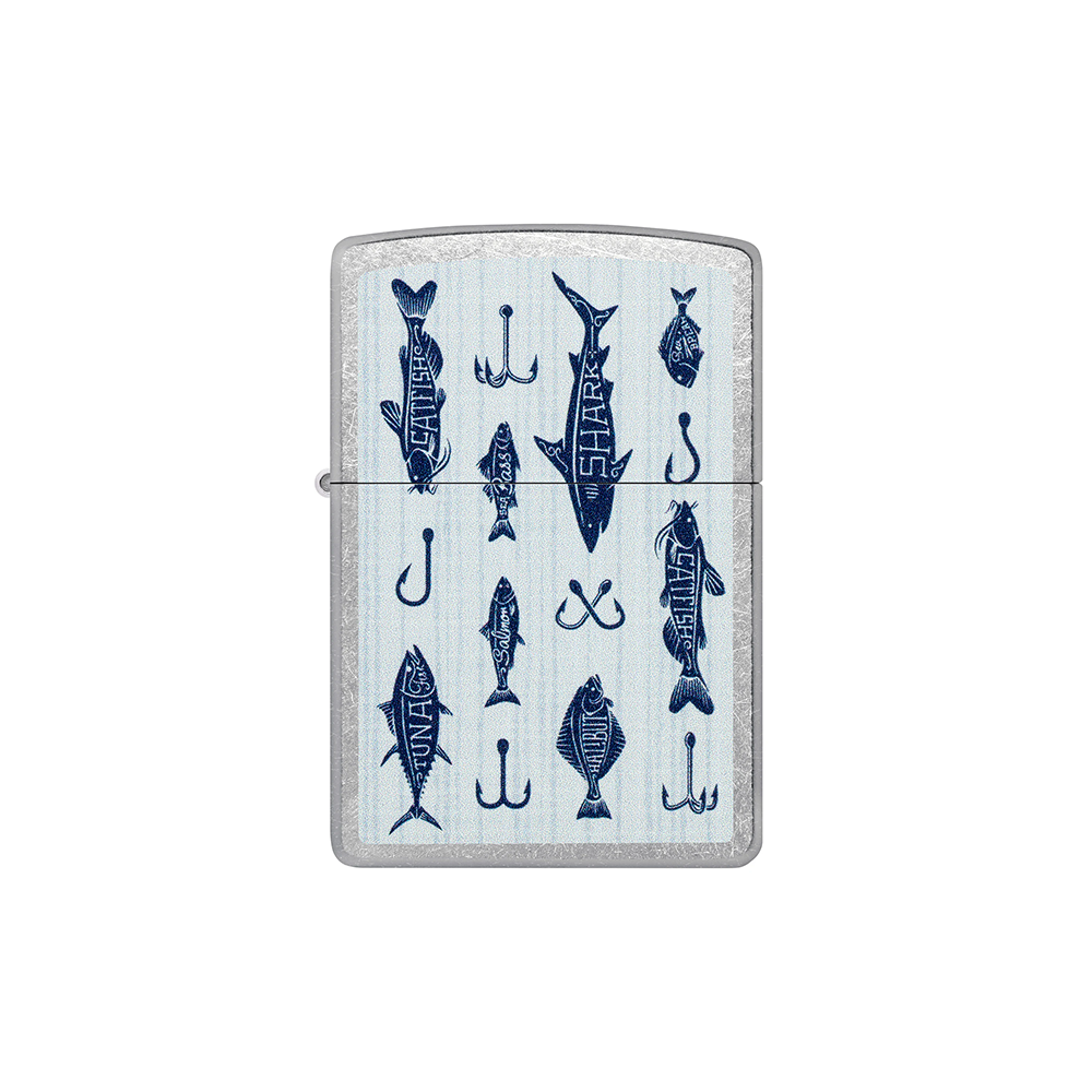 Zippo 46719 Fishing Lures Off the Hook Design Main image