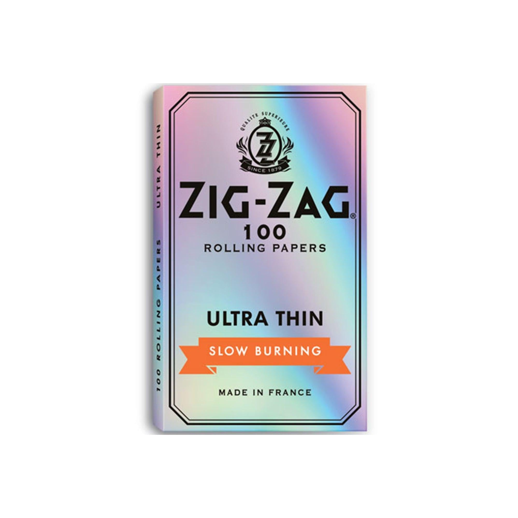 Zig Zag Ultra Thin Slow burning Papers