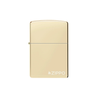 Zippo 46682ZL Classic Champagne Zippo Logo