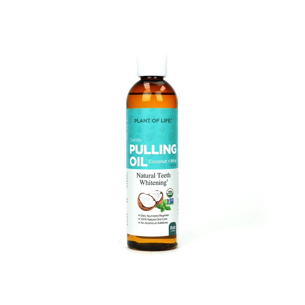 Plant of Life | Natural Mouth Pulling Oil - Ayurvedic Coconut + Mint 240mL