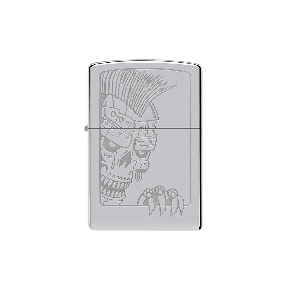 Zippo 46426 Mohawk Skull