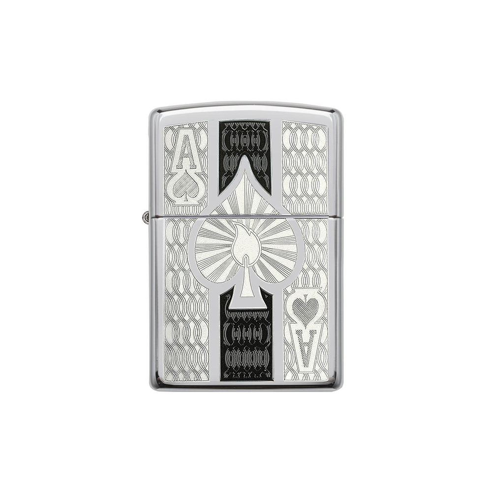 Zippo 24196 Intricate Spade Design Main image