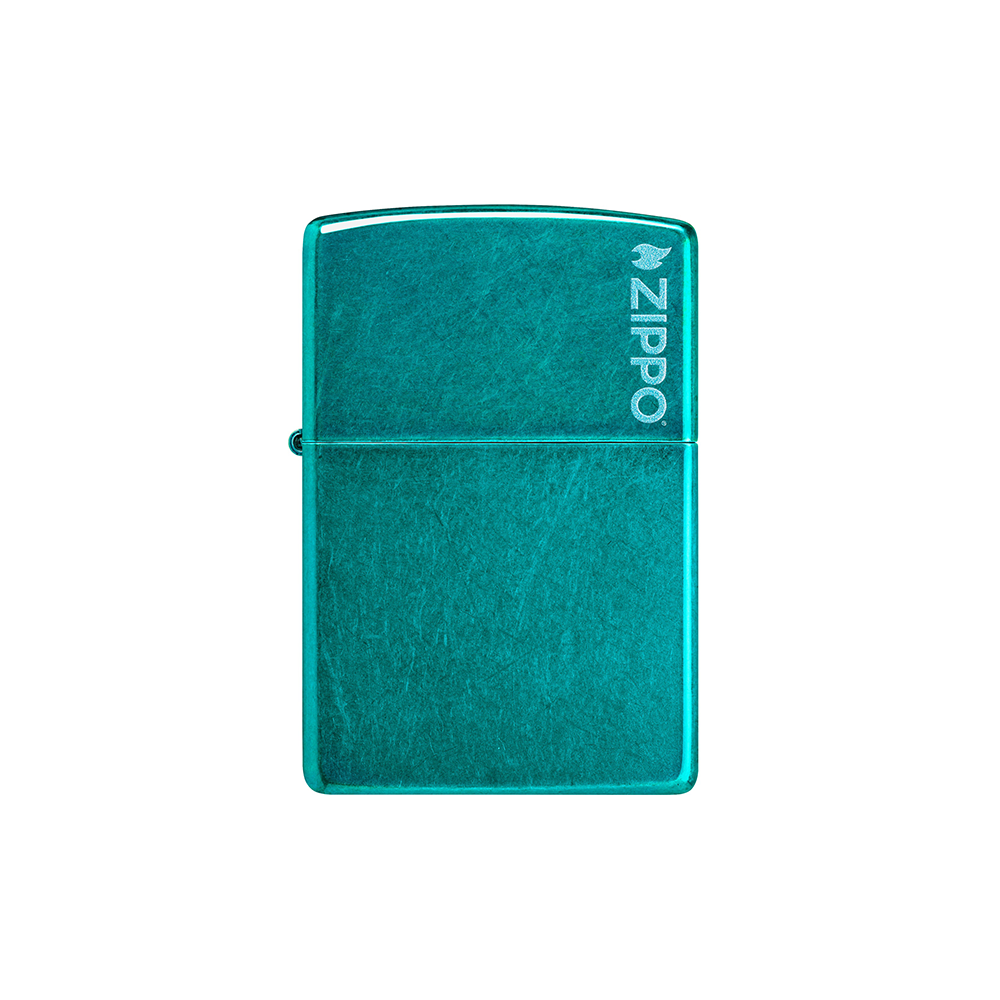 Zippo 24004ZL Translucent Candy Teal with Zippo Logo Main image