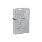 Zippo 46426 Mohawk Skull