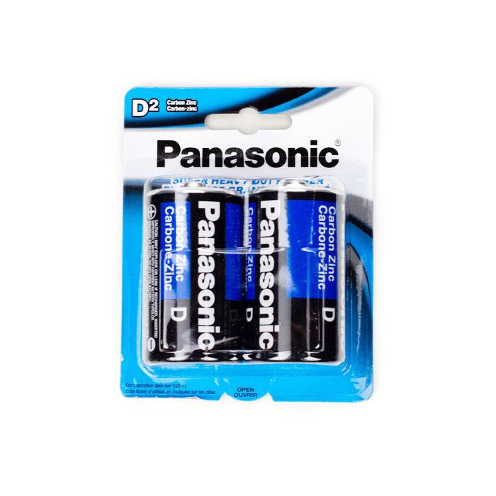 Panasonic Super Heavy duty power D2 Batteries Box of 12