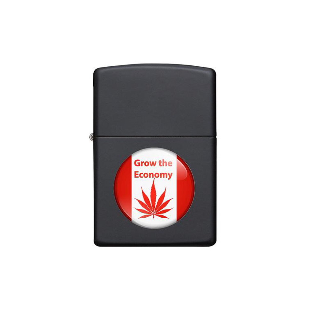 Zippo 04841 Grow The Economy Leaf Design