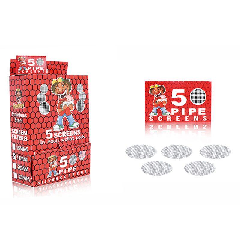 Honey Puff | Stainless Iron Pipe Screen Diameter 17mm [P1273-100]