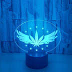 LED Table Lamp – 3D Night Light Optical Visual Illusion