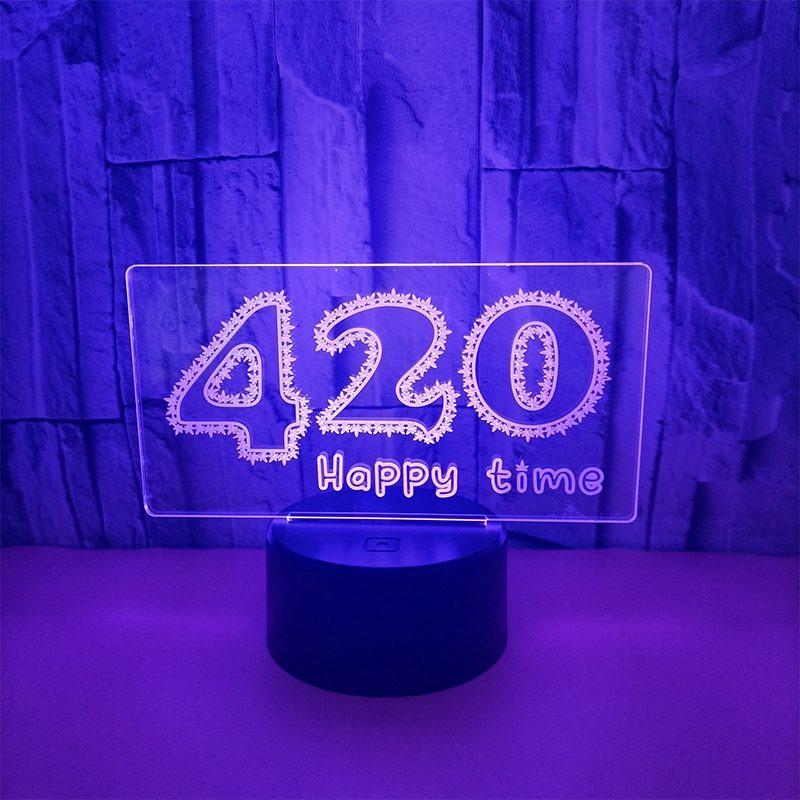 LED Table Lamp – 3D Night Light Optical Visual Illusion