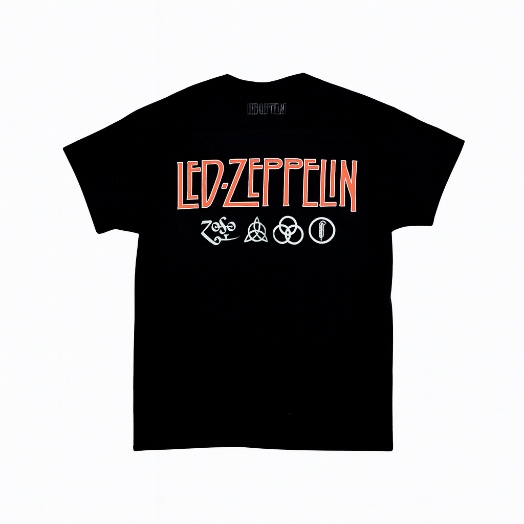 Led Zeppelin | "Insignia," Men's T-Shirt Black - Officially Licensed Main image