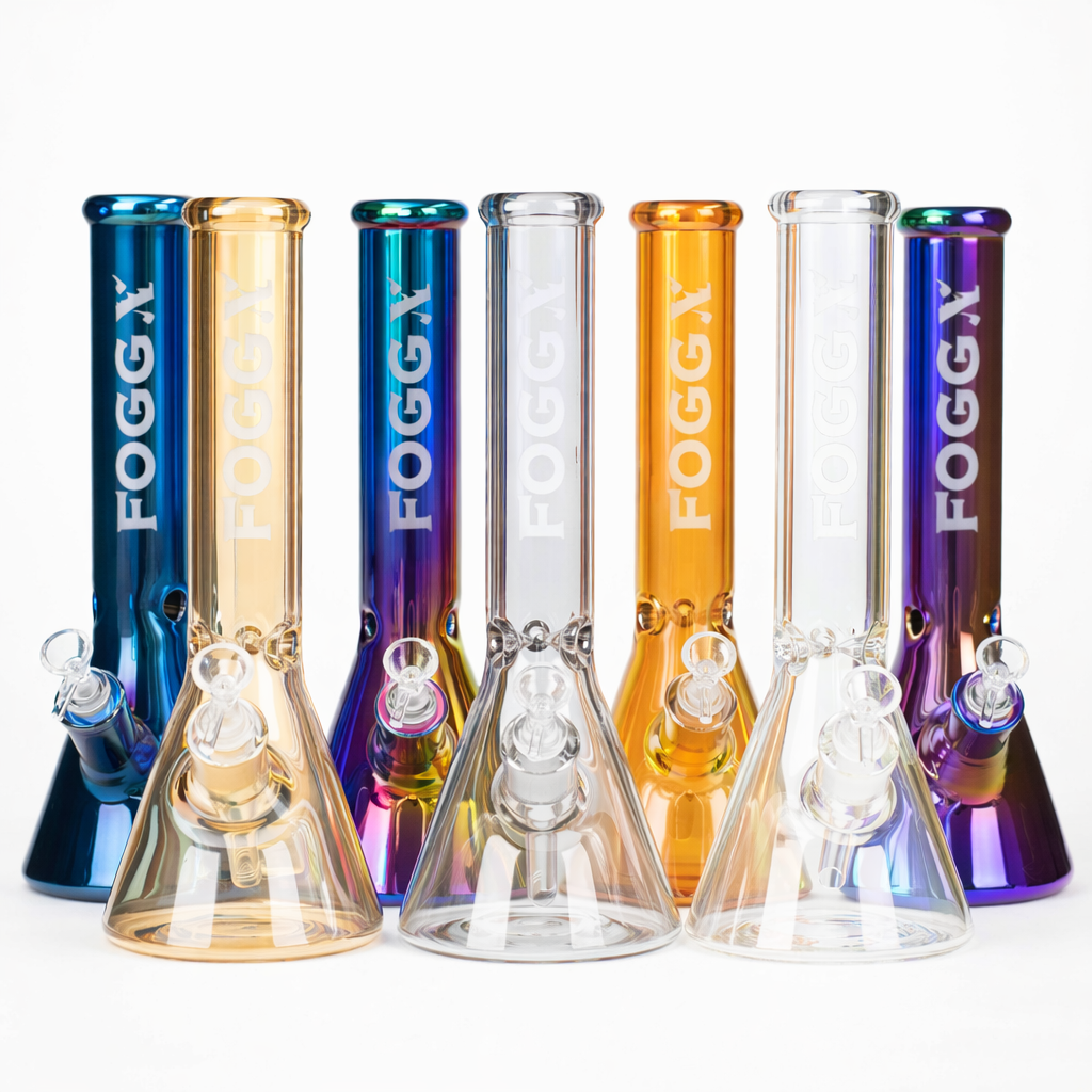 FOGGX | 14" Glass Water Pipe [FTLL01] – 7mm Main image