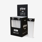 Shine | White 8 King Size Cones - 12 Packs
