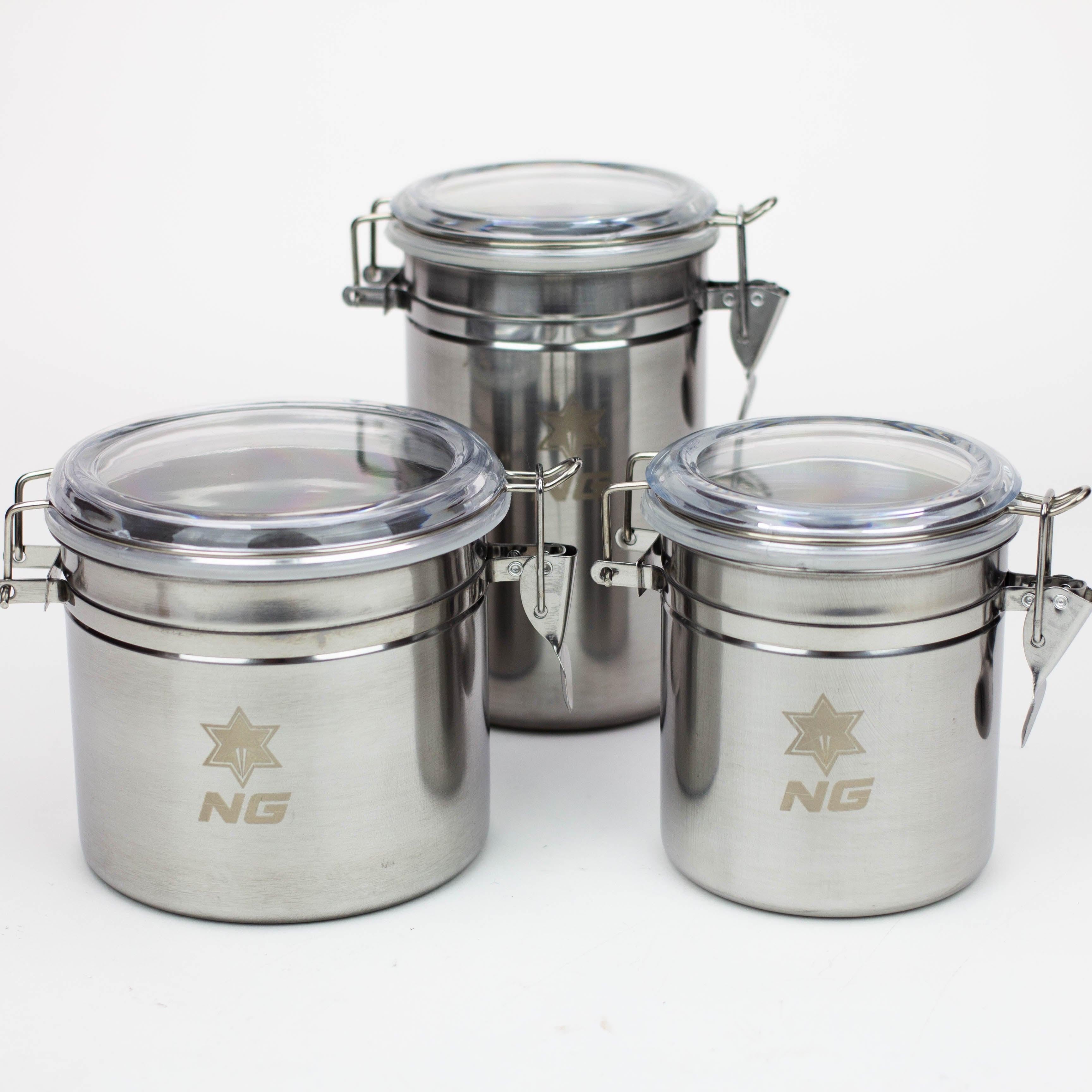 NG - Stainless Metal Canister Main image