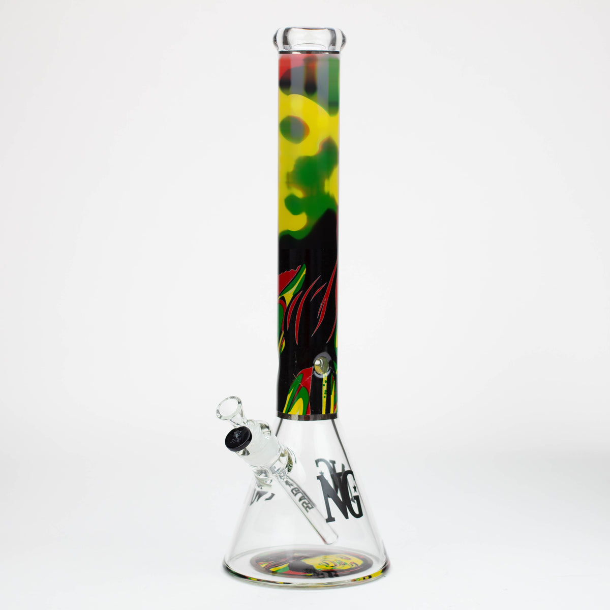 NG-18 inch 7mm Rasta Legend Beaker [YN1099] Main image