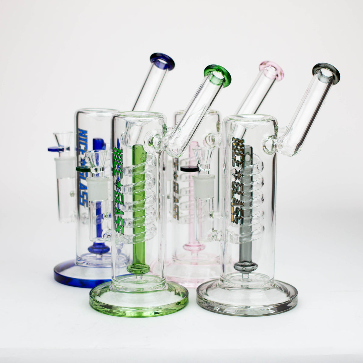 NG-10.5 inch Spiral Perc Bubbler [YN1052] Main image