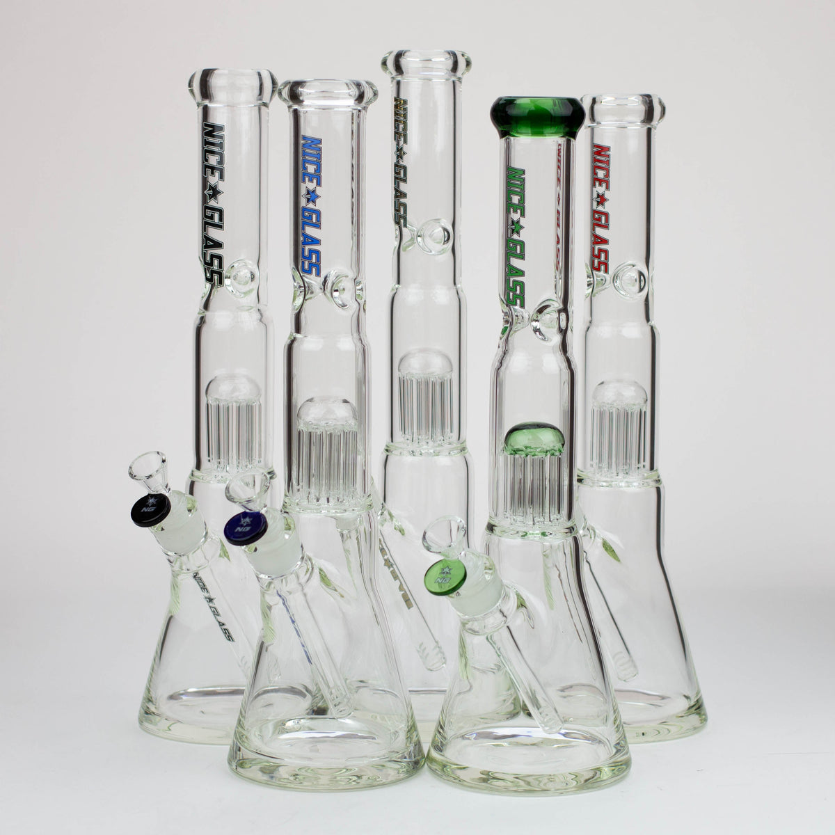 NG-16 inch 8-Arm Tree Perc Bell Beaker [S382] Main image