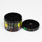 GENIE 4 parts 63 mm Rasta man metal grinder Box of 6 [SSP057]