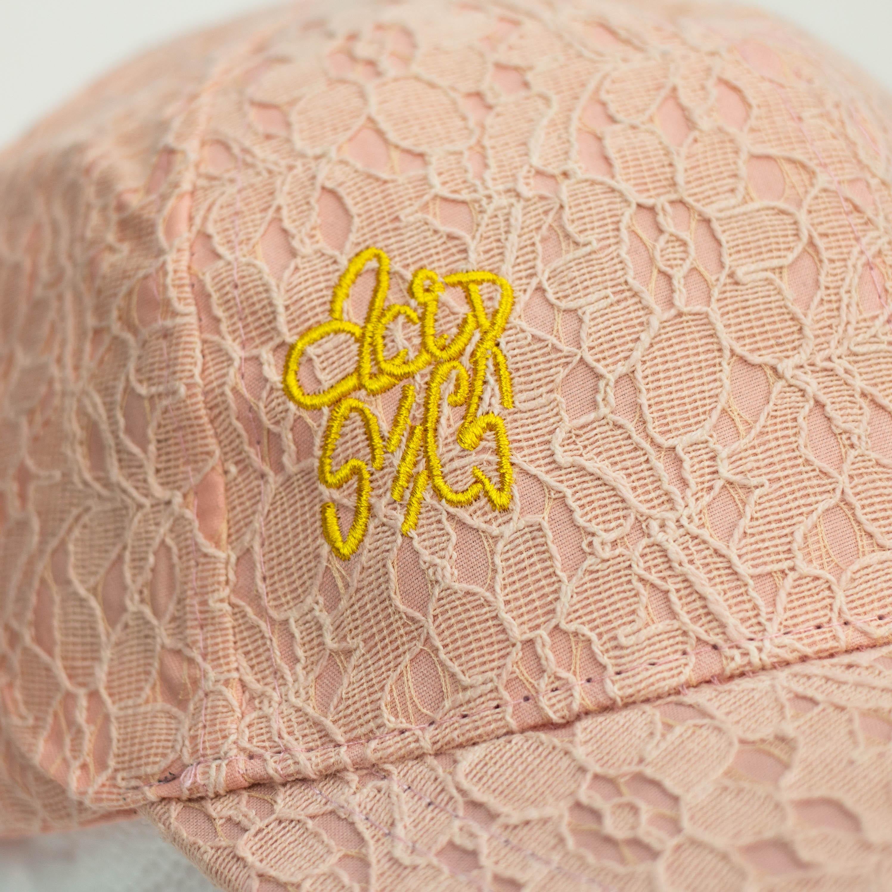 Acid Secs - Lace Style Embroidered Adjustable Hats Secondary image