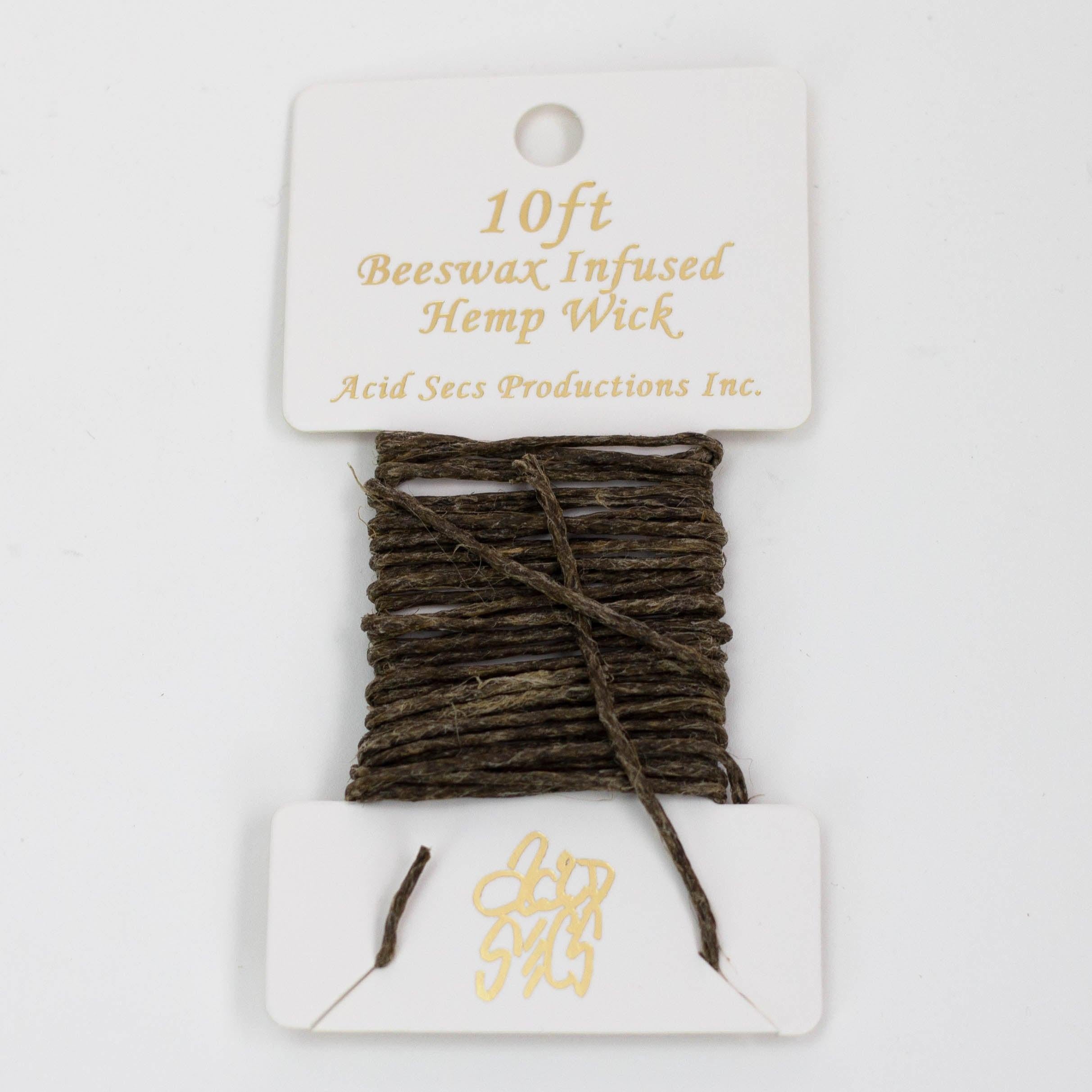 Acid Secs - Beezwax Infused Hemp Wicks Secondary image