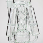17" H2O Three Honeycomb silnders glass water recycle bong [H2O-25]