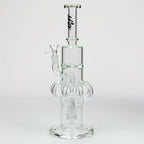 15" H2O Glass water recycle bong [H2O-32]
