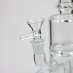 15" H2O Glass water recycle bong [H2O-32]