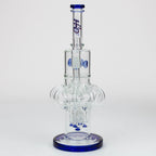 15" H2O  Glass water recycle bong [H2O-20]
