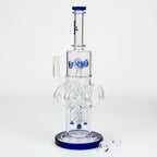 15" H2O  Glass water recycle bong [H2O-20]